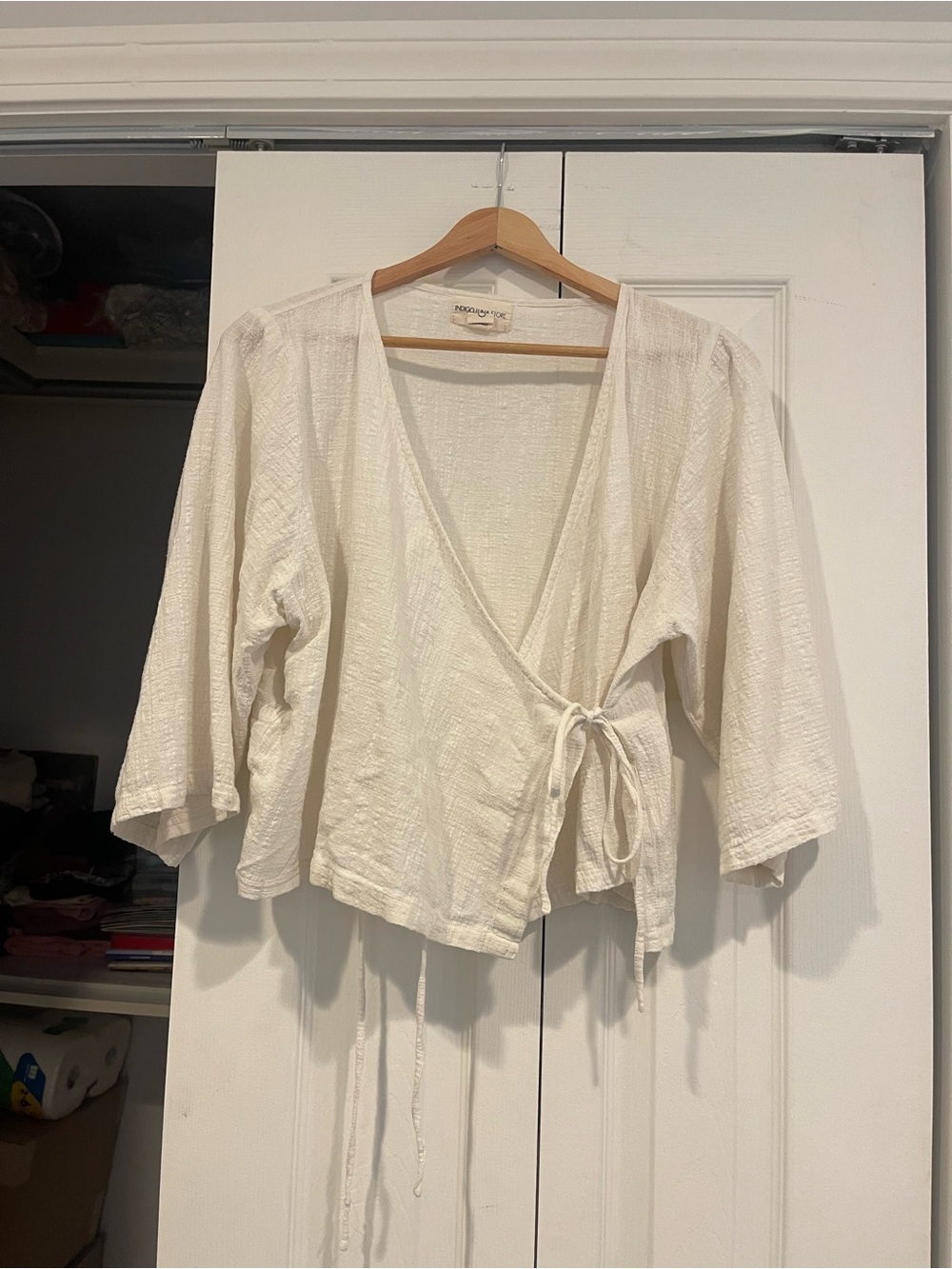Indigo Luna Flow Wrap Top